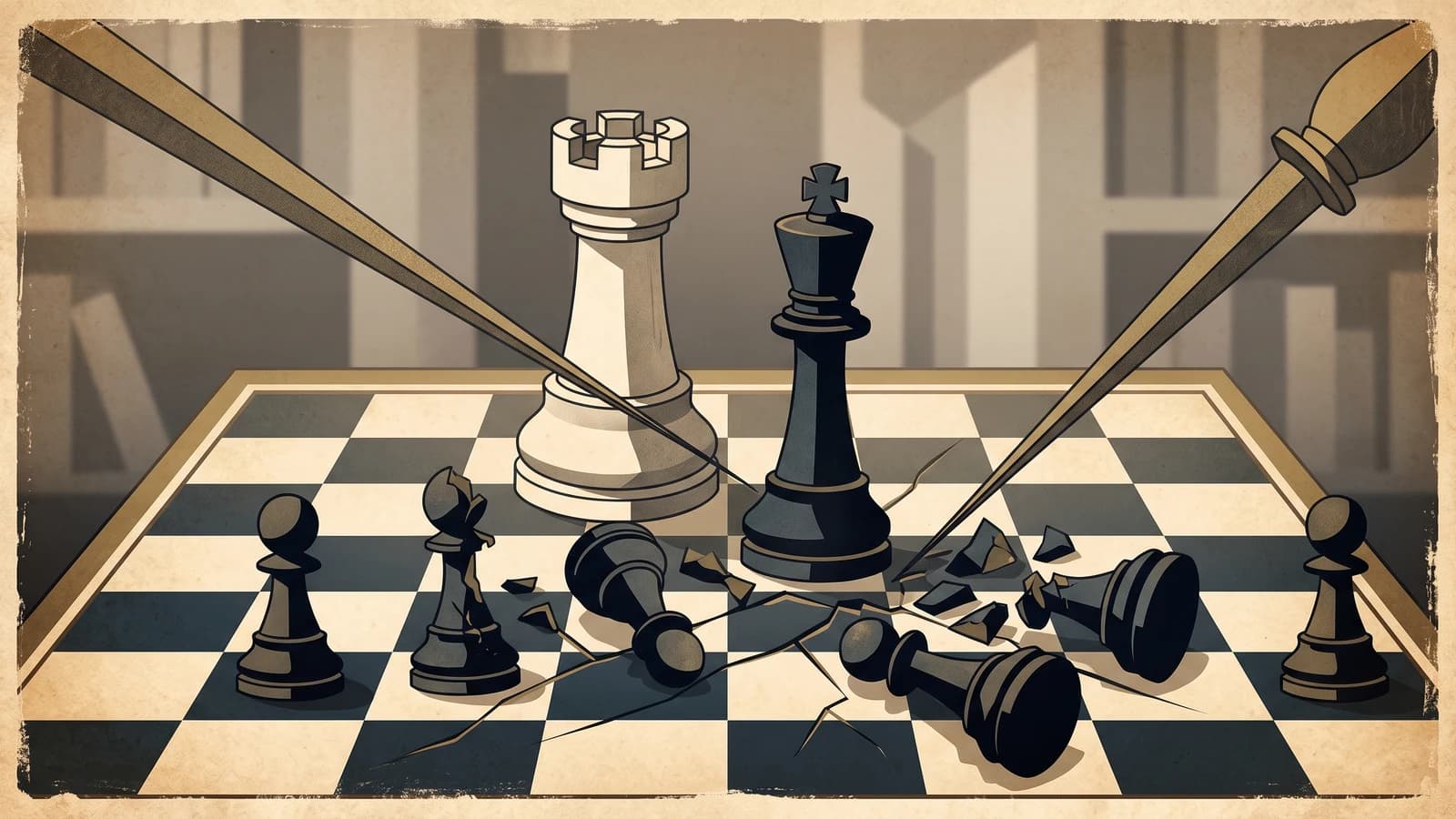 White rook invades the seventh rank against an exposed black king